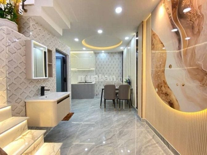 🏡Bán nhà Tân Phú 40m2 gần Đầm Sen Full nội thất - sát mặt tiền - 3.9t