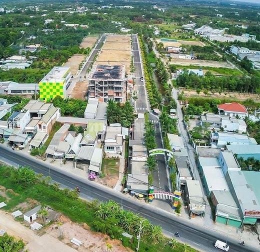 Còn lô đất nằm ngay mặt tiền đường vành đai 4, cách chợ Đức Hòa 500m