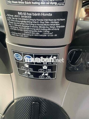 SH mode 2021 Abs xám bạc, Bstp 9c