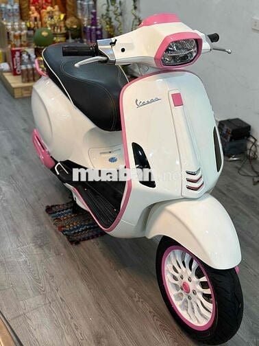 Vespa sprint đèn led trắng hồng nợ xấu đưa trc 15t
