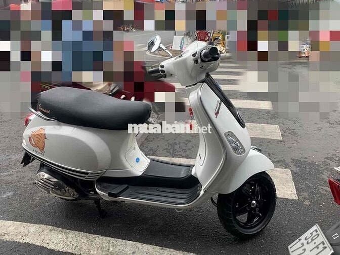 Dư xe nên cần bán Vespa LX Trắng - BS TP