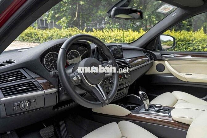 BMW X6 2008 xDrive35i đỏ warp xám Titan siêu đẹp