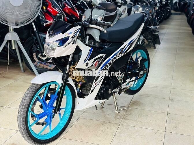 XE MÁY THỊNH PHÁT - SUZUKI RAIDER TRẮNG MÂM XANH