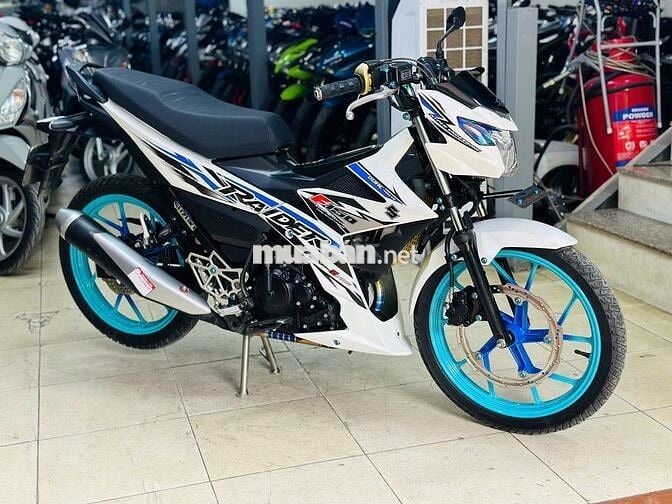 XE MÁY THỊNH PHÁT - SUZUKI RAIDER TRẮNG MÂM XANH