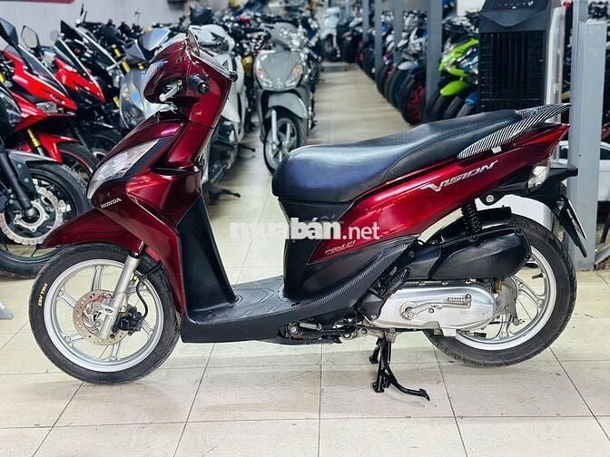 XE MÁY THỊNH PHÁT - HONDA VISION 110 ĐỎ MẬN