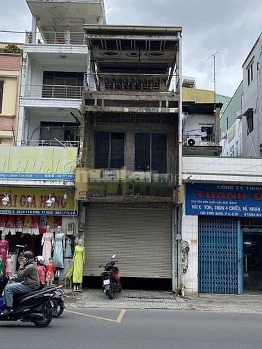 Cho thuê nhà mặt tiền Lạc Long Quân, P.8 Q.Tân Bình giá 15tr