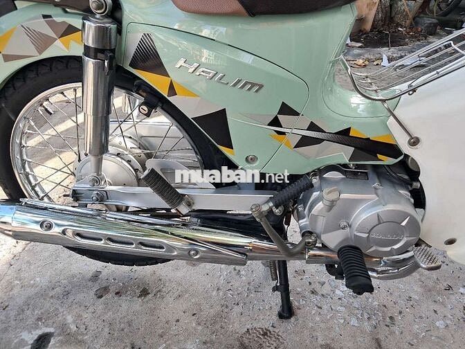 Cub 50c..HALIM..đi 5000km..mới tinh..72AD-04200