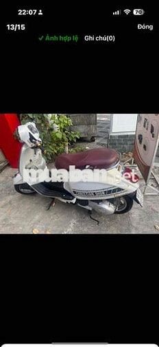Vespa trắng, kiểu dáng Scooter biển số đẹp 986.88