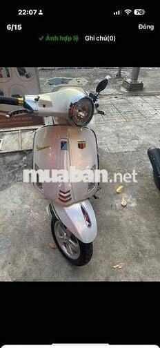 Vespa trắng, kiểu dáng Scooter biển số đẹp 986.88