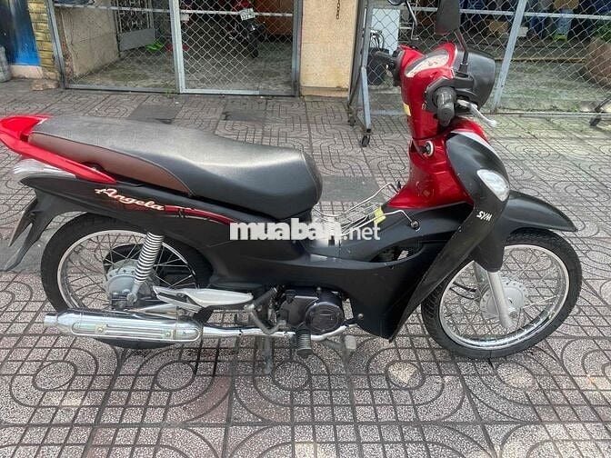 xe angela 50cc đen nhám