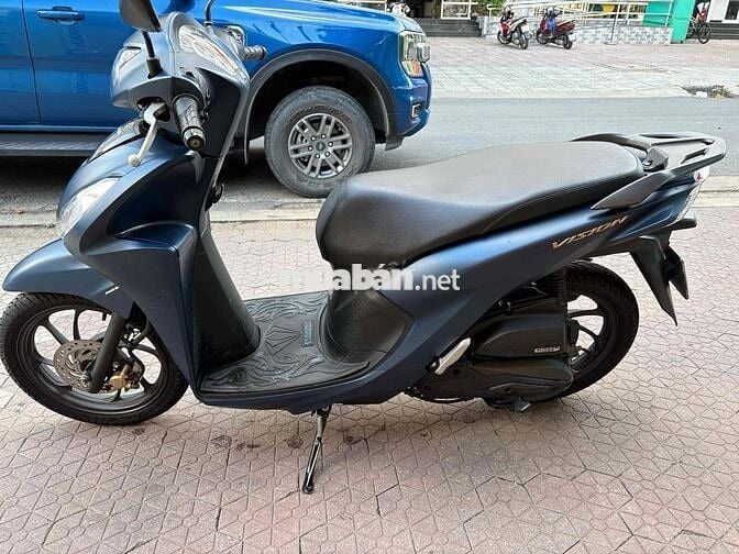 Honda Vision 2021 Xanh Nhám xe đẹp keng