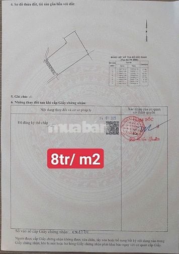 Anh em hỗ trợ bán lô đất thuộc xã Bà Điểm Hóc Môn, 23tỷ6, HH 400tr