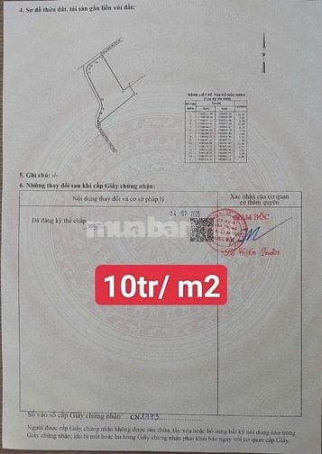Anh em hỗ trợ bán lô đất thuộc xã Bà Điểm Hóc Môn, 23tỷ6, HH 400tr