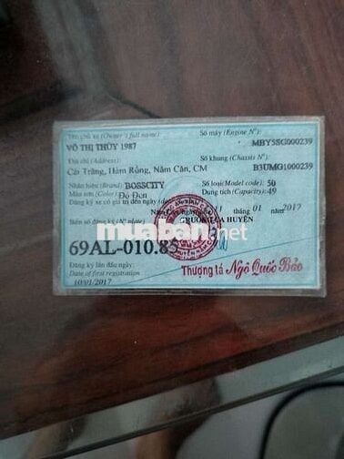 Cần bán chiếc Sirius liên doanh có giấy