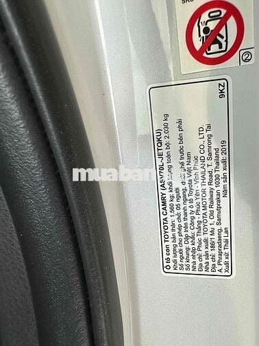 Toyota Camry 2019 2.5 Q HÃNG BH 1 năm đ/co