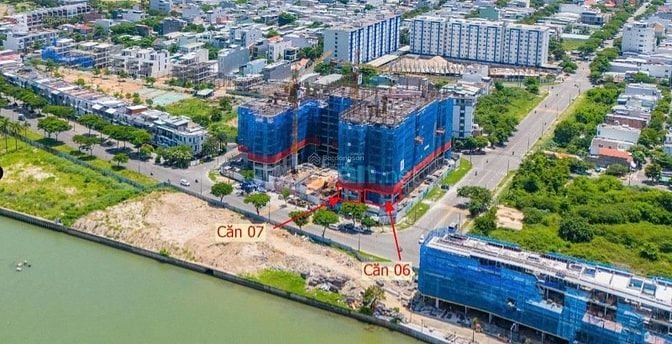 Shophouse Kinh Doanh 2 MT ngang 6,2m ngay ven sông Hàn Sơn Trà,Đà Nẵng