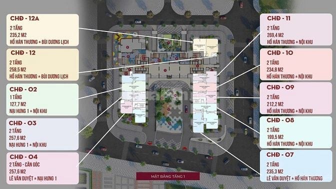 Shophouse Kinh Doanh 2 MT ngang 6,2m ngay ven sông Hàn Sơn Trà,Đà Nẵng