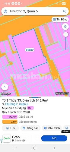 Bán đất mặt tiền Nguyễn Trãi phường 2 Quận 5 giá 400 tỷ