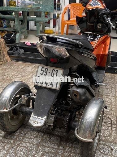 bán xe 3 bánh, có số lùi