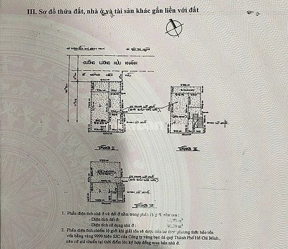 Bán nhà Quận 1 đường Lương Hữu Khánh, 53m2, 2 tầng, vị trí VIP, 22 tỷ