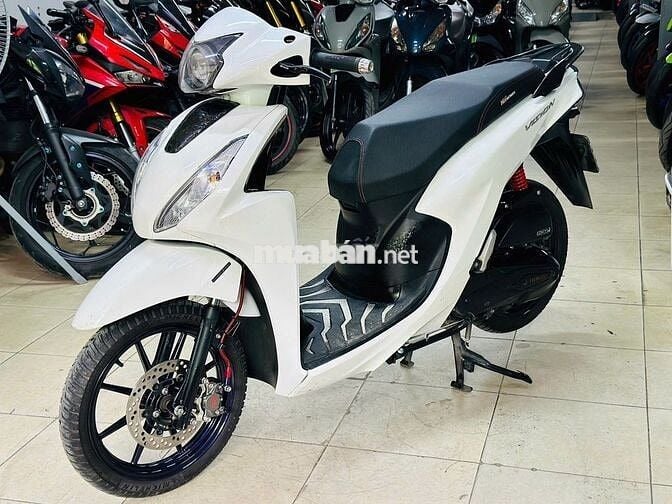 XE MÁY THỊNH PHÁT - VISION 110 TRẮNG LÊN BI CẦU HN