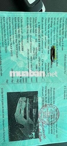 VinFast Lux A2.0 2022 bản Plus odo 15k