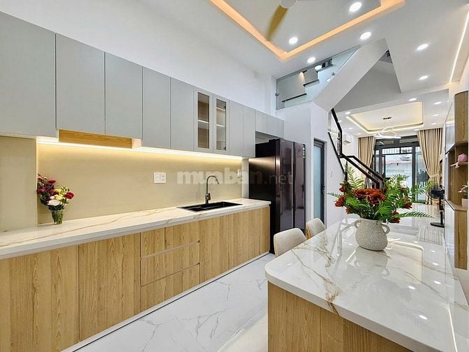 CHÍNH CHỦ BÁN NHÀ GÒ VẤP ĐÚC 3LẦU NHÀ MỚI ĐẸP 4PN HẺM XE HƠI GIÁ MỀM