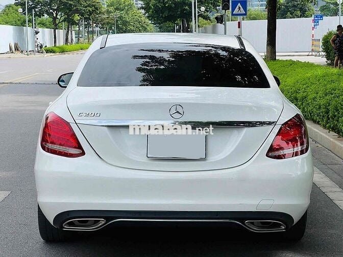 Mercedes Benz C200 sx 2017 màu trắng đẹp