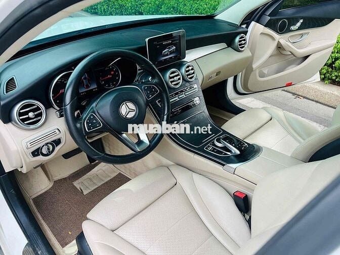Mercedes Benz C200 sx 2017 màu trắng đẹp