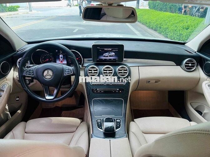 Mercedes Benz C200 sx 2017 màu trắng đẹp