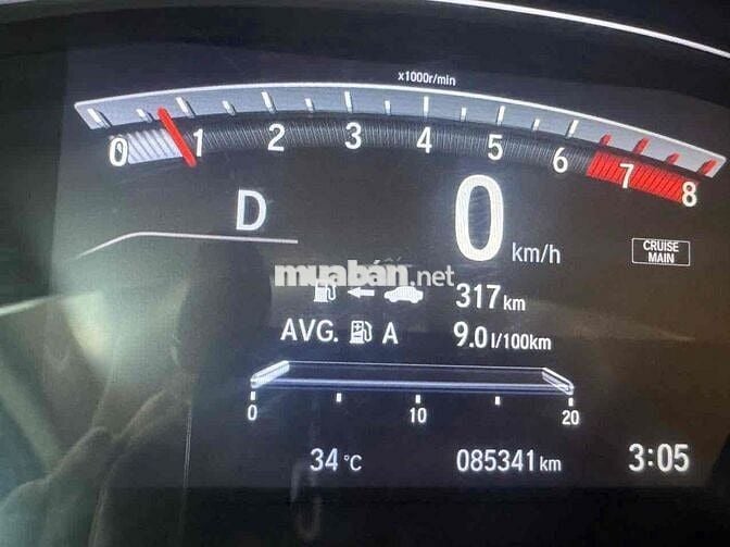 Honda CR V 2019 1.5L - 80000 km