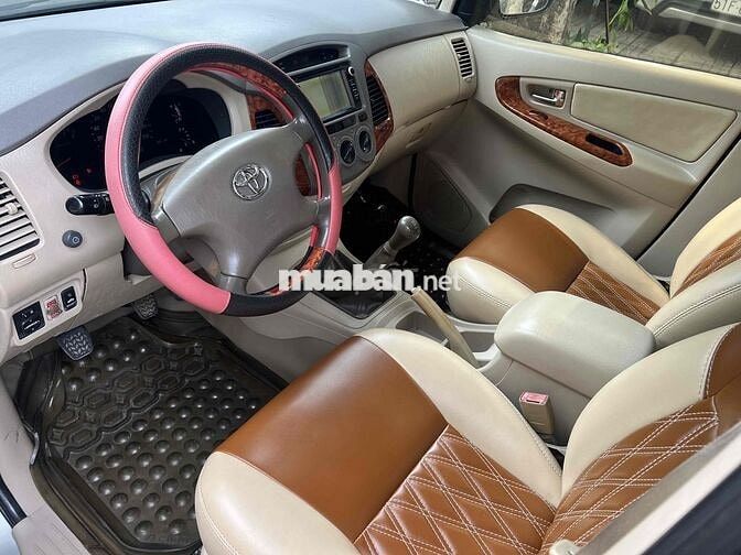 INNOVA 2.0G XỊN 2008 XE GIA ĐÌNH KHÔNG DỊCH VỤ