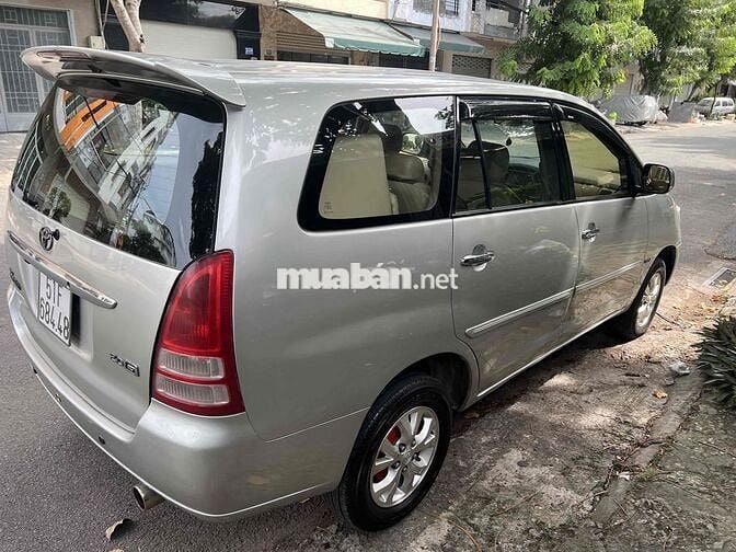 INNOVA 2.0G XỊN 2008 XE GIA ĐÌNH KHÔNG DỊCH VỤ