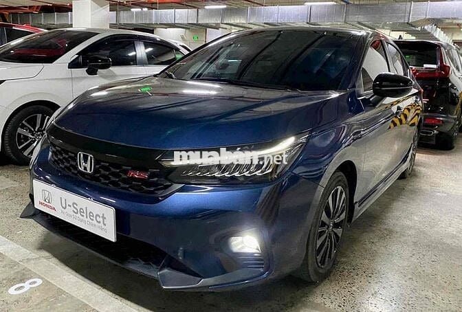 Honda City RS Xanh 2024- 4180km, hỗ trợ vay 70% xe