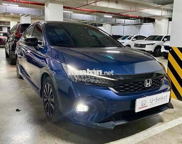 Honda City RS Xanh 2024- 4180km, hỗ trợ vay 70% xe