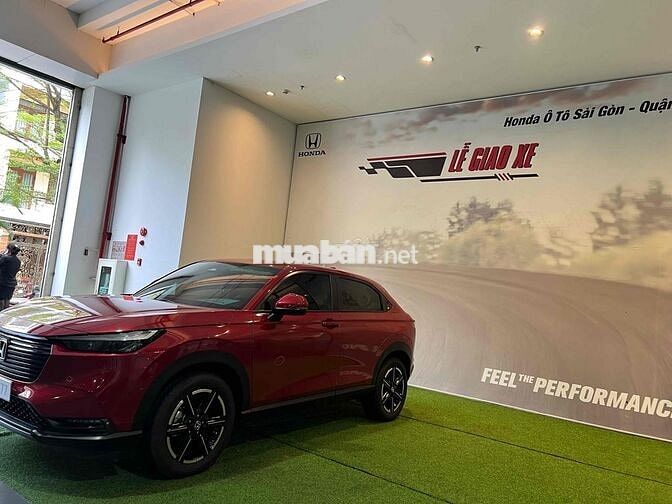 Honda HRV G Đỏ 2024- 5600 km, Ngân hàng vay 70% xe