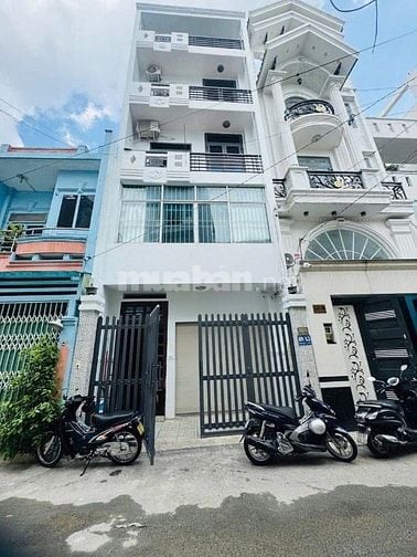 ⭐️Nhà 5 lầu DT:5x14,5 Cao cấp hẻm xe hơi 1 trục 6m Phạm Văn Chiêu, P14