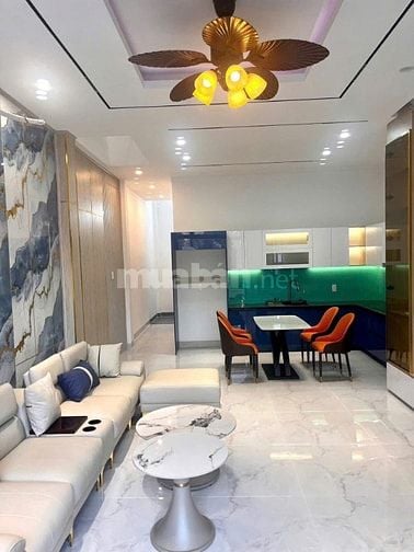 BÁN NHÀ 1T/1L MỚI 100% FUL NỘI THẤT ĐƯỜNG VÕ VĂN KIỆT SÁT TP MỚI