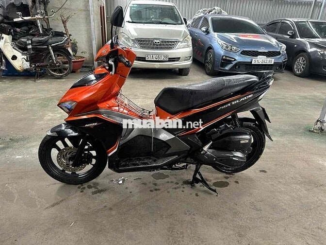 Airblade 125 Fi màu cam đen đời 2016 bstp xe rin
