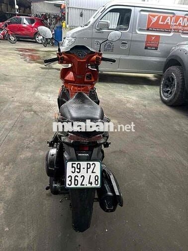 Airblade 125 Fi màu cam đen đời 2016 bstp xe rin