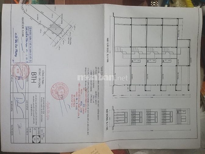 ĐT hướng ĐB đầu 3,5m mở 4x19, dt 70m2