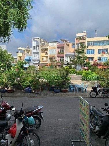 Nhà 3 tấm đối diện công viên Cư Xá A P12 Q6 (4x19m)