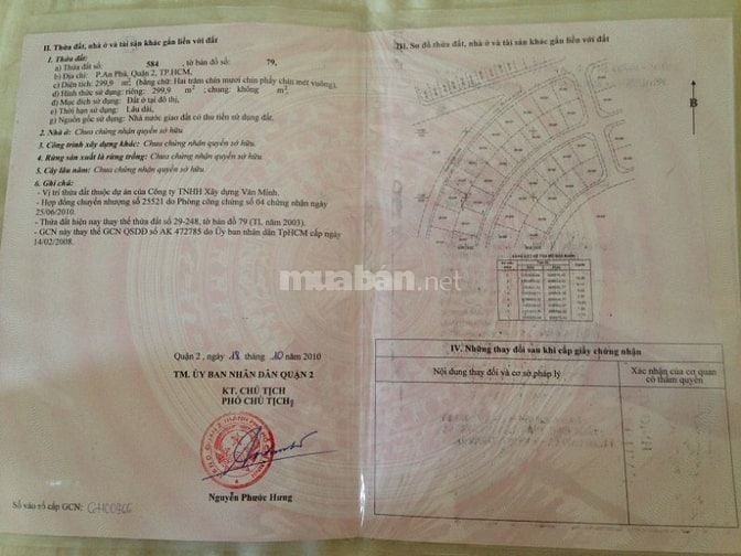 Bán đất Biệt Thự Văn Minh đường Thân Văn Nhiếp 