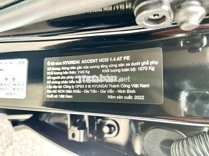 Hyundai Accent 2022 1.4 AT - 52000 km