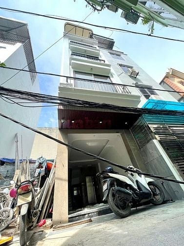 Bán nhà mặt ngõ Âu Cơ, ô tô, KD, 35m, 6 tầng, 11.5 tỷ