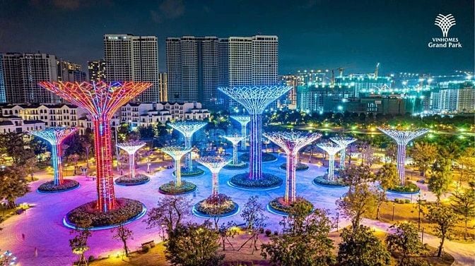 Cho thuê chung cư 2 phòng ngủ full nội thất cao cấp Vinhome grand park