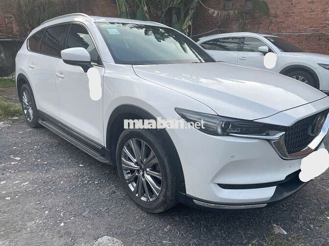 Mazda CX 8 2022 2.5 Premium - 70000 km, màu trắng