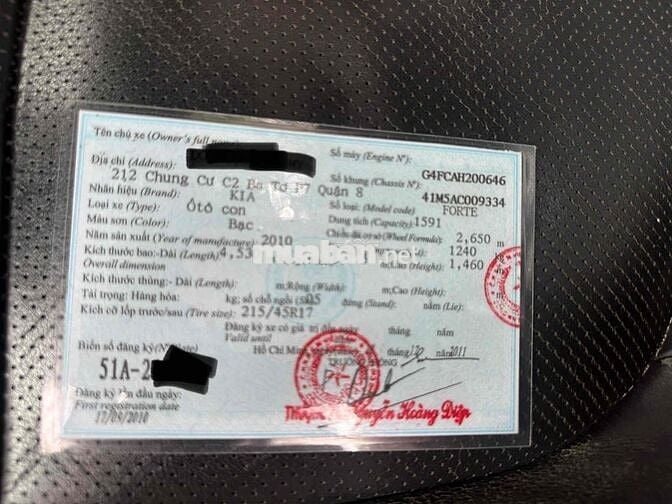 Kia Cerato 2010 1.6 MT - 90000 km