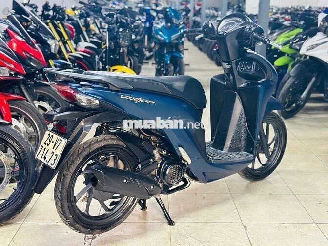 XE MÁY THỊNH PHÁT - VISION 110 XANH SẦN HÀNỘI 2024