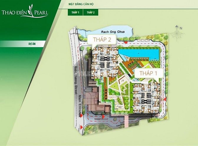 Cần bán Căn hộ tại Thảo Điền Pearl gồm 2 phòng ngủ tầng trung 92m2